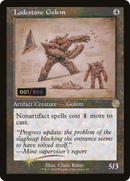 Lodestone Golem (Retro Schematic) (Serialized) [The Brothers' War Retro Artifacts]