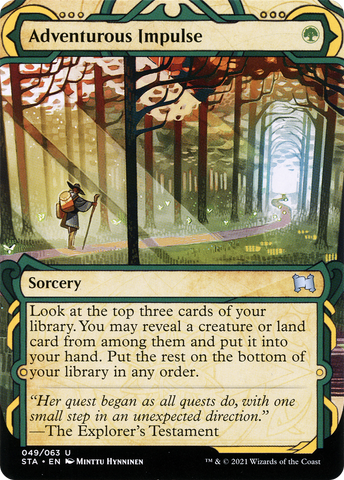 Adventurous Impulse [Strixhaven: Mystical Archive]