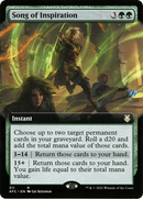 Song of Inspiration (Extended Art) [Dungeons & Dragons: Adventures in the Forgotten Realms Commander]