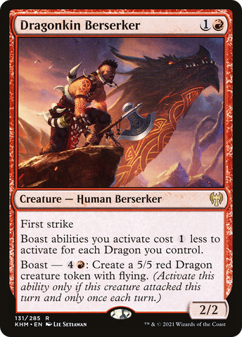 Dragonkin Berserker [Kaldheim]
