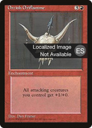 Orcish Oriflamme [Fourth Edition (Foreign Black Border)]