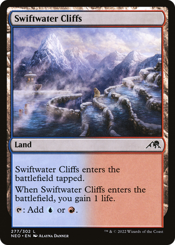 Swiftwater Cliffs [Kamigawa: Neon Dynasty]