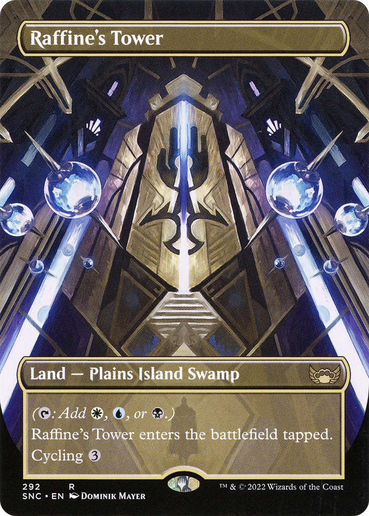 Raffine's Tower (Borderless Alternate Art) [Streets of New Capenna]