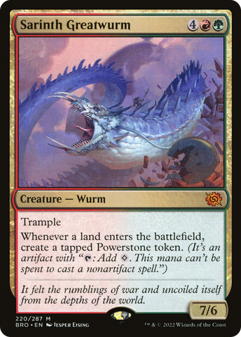 Sarinth Greatwurm [The Brothers' War]