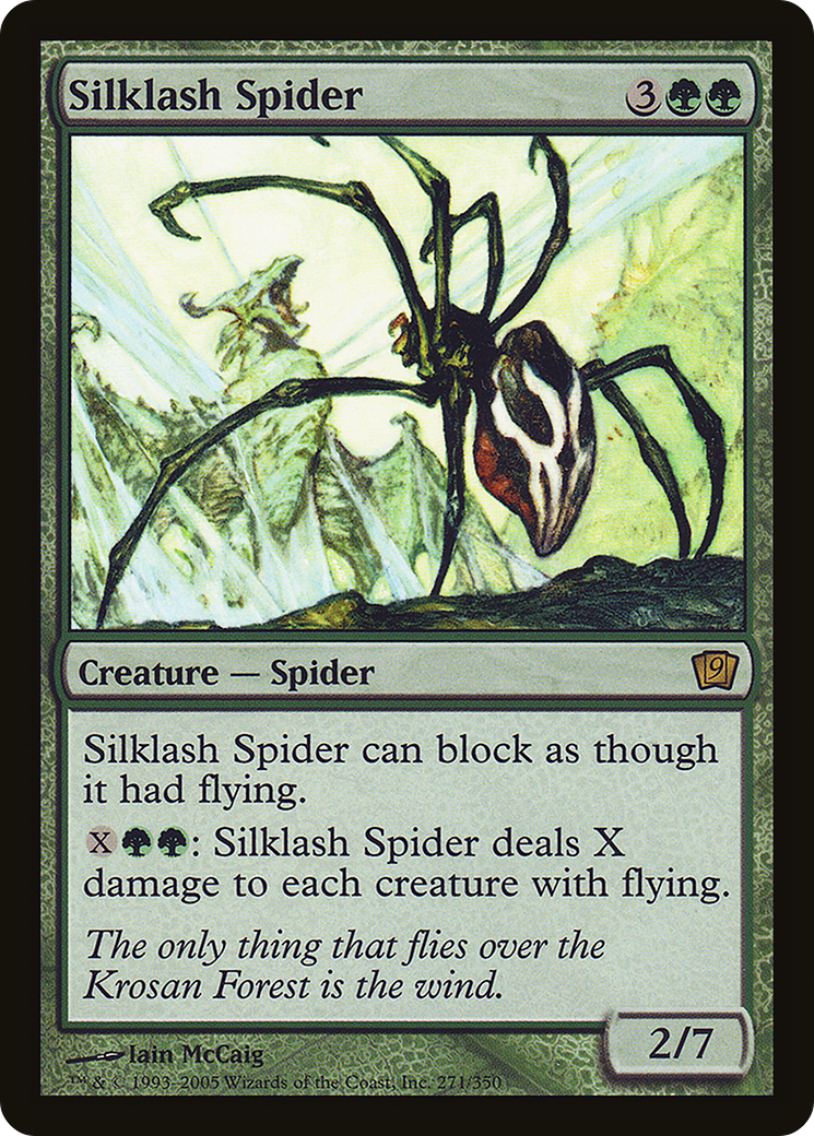Silklash Spider [Ninth Edition]