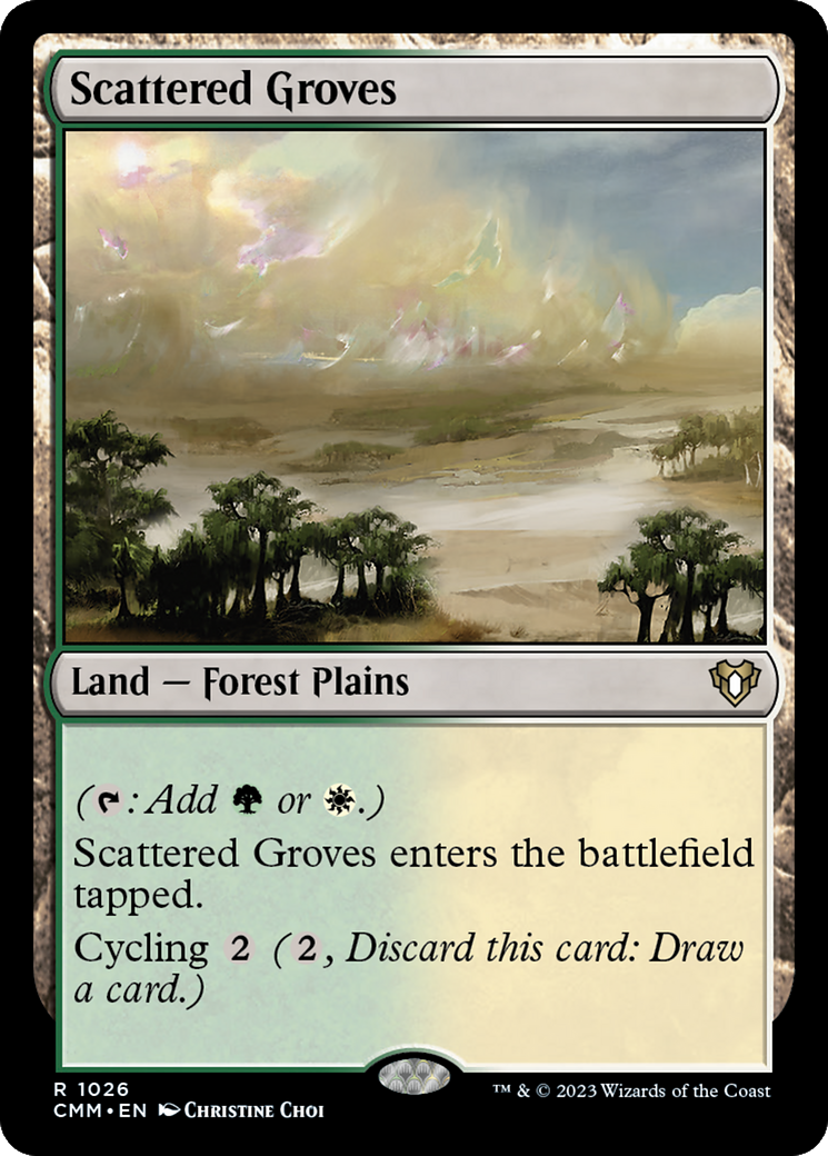 Scattered Groves [Commander Masters]