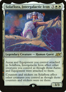 Solaflora, Intergalactic Icon (Galaxy Foil) [Unfinity]