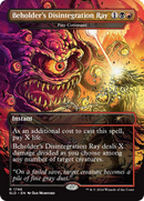Fire Covenant (SLD-1796) - Secret Lair Drop / Beholder's Disintegration Ray (Borderless) Foil