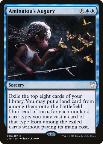 Aminatou's Augury [Commander 2018]