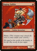 Raging Goblin [Ninth Edition]