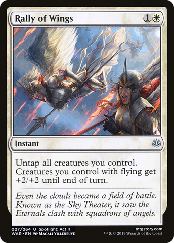 Rally of Wings [War of the Spark]