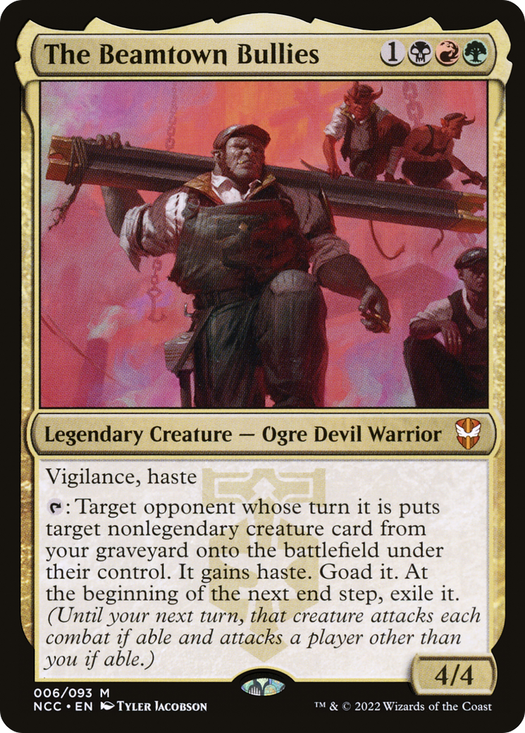 The Beamtown Bullies [Streets of New Capenna Commander]