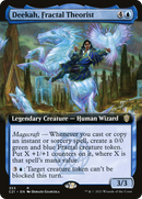 Deekah, Fractal Theorist (Extended Art) [Commander 2021]