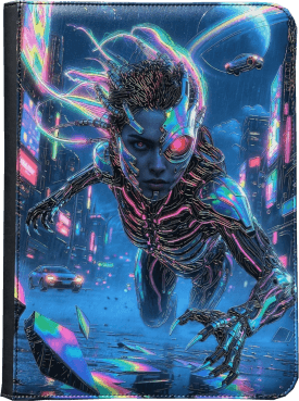 Maggot Labs: 9-Pocket Zippered Binder: Cybernetic Apex Predator