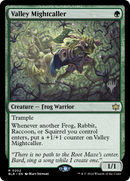 Valley Mightcaller (Promo Pack) [Bloomburrow Promos]