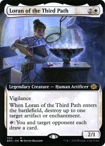 Loran of the Third Path (Extended Art) [The Brothers' War]