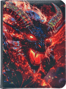 Maggot Labs: 9-Pocket Zippered Binder: Shadow and Flame