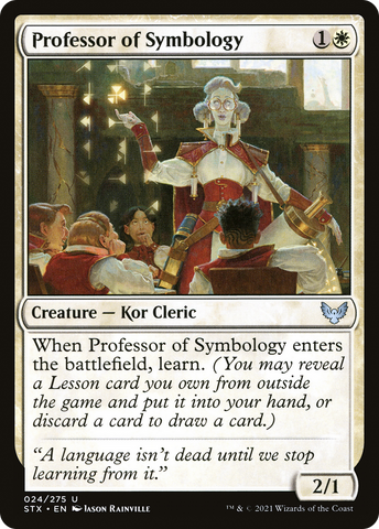 Professor of Symbology [Strixhaven: School of Mages]