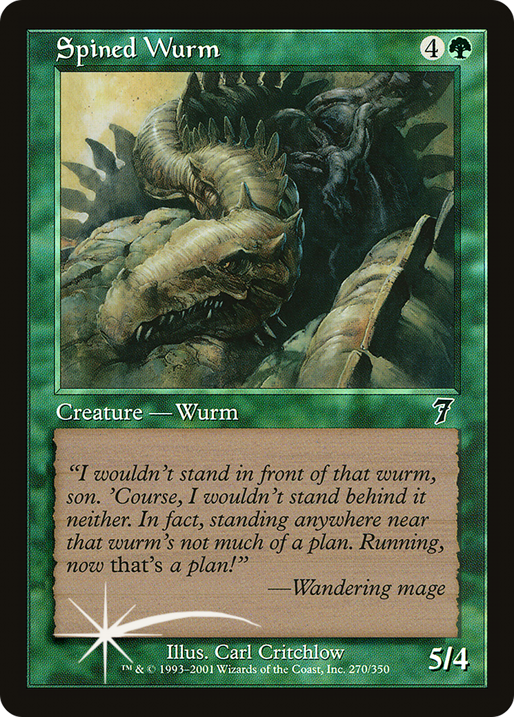 Spined Wurm [Seventh Edition]