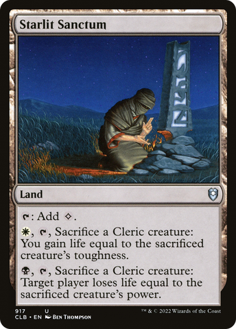 Starlit Sanctum [Commander Legends: Battle for Baldur's Gate]