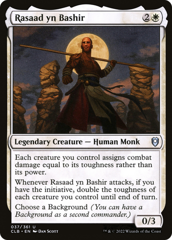 Rasaad yn Bashir [Commander Legends: Battle for Baldur's Gate]