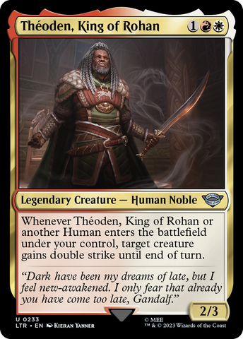 Theoden, King of Rohan [The Lord of the Rings: Tales of Middle-Earth]