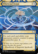 Whirlwind Denial (STA-023) - Strixhaven Mystical Archive: (Showcase) (Borderless)
