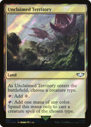 Unclaimed Territory (Surge Foil) [Warhammer 40,000]