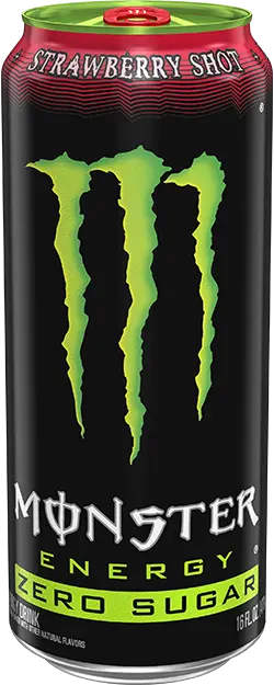 Monster Energy: Zero Sugar: Strawberry Shot
