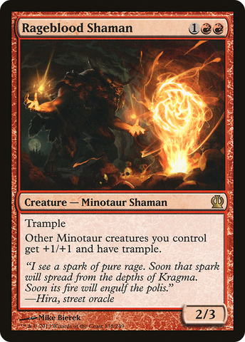 Rageblood Shaman [Theros]