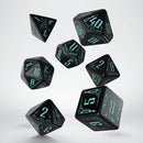 Galactic Dice Set: Black and Blue