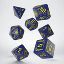 Galactic Dice Set: Navy and Yellow