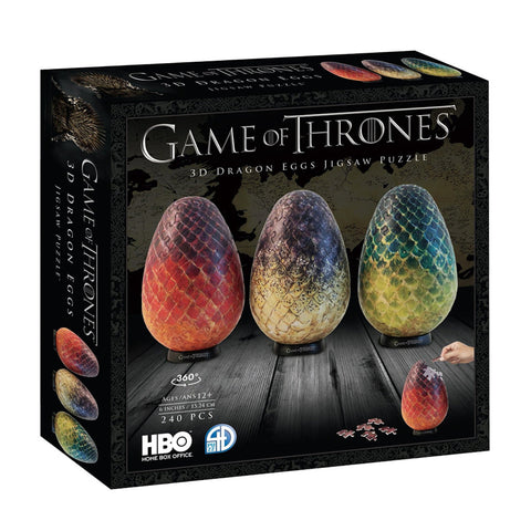 3D Puzzle: Game of Thrones Dragon Egg Set