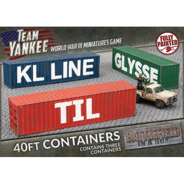 Battlefield in a Box: 40ft Containers