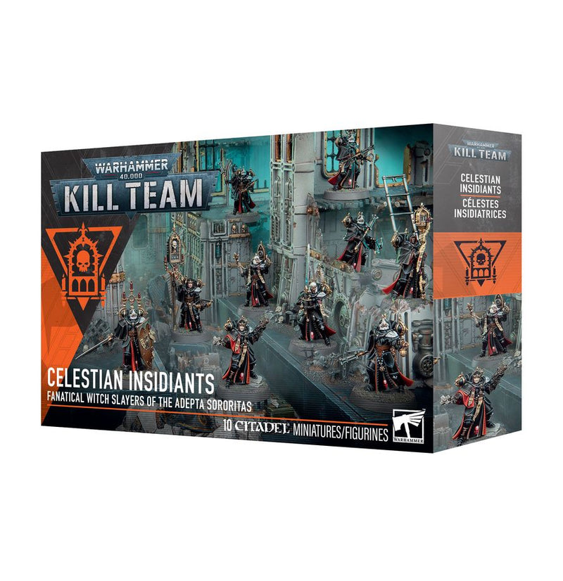 Warhammer 40,000: Kill Team: Celestian Insidiants: Fanatical Witch Slayers of the Adepta Sororitas