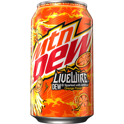 12oz Can: Mountain Dew: Livewire