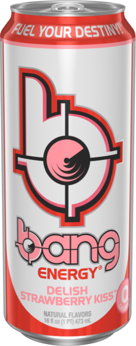 16oz: Bang: Delish Strawberry Kiss