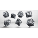 Call of Cthulhu Dice Set: SIlver Metal