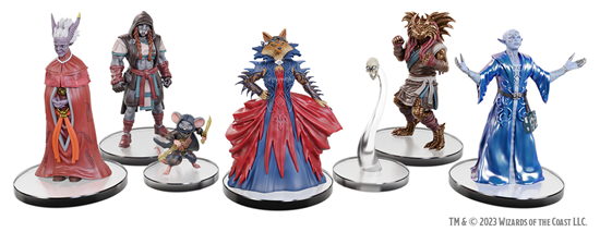 D&D: Icons of the Realms: Planescape: Adventures in the Muliverse: Character Minitures