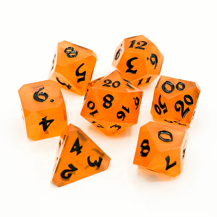 Die Hard Dice 7 Die RPG Dice Set: Avalore Enchanted Samhain