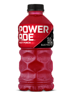 20 oz Bottle: Fruit Punch Powerade