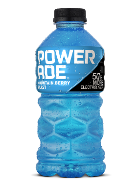 20 oz Bottle: Mountain Berry Blast Powerade