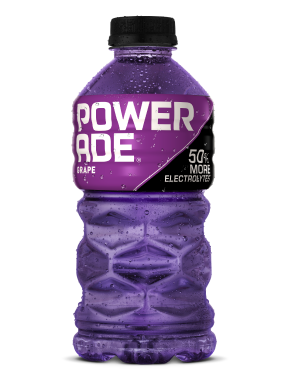 20 oz Bottle: Grape Powerade
