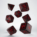 Runic Dice Set: Black and Red