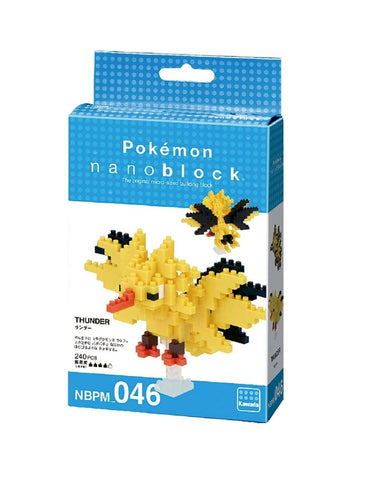 Nanoblock Pokemon: Zapdos