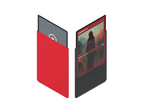 Heavy Play: CURV Sleeves: Shaman Red (100)