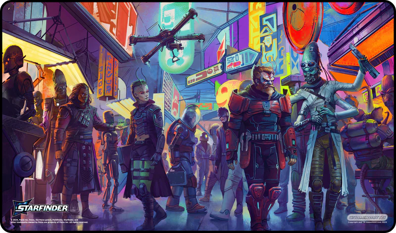 Gamermats: Ports of Call - Starfinder