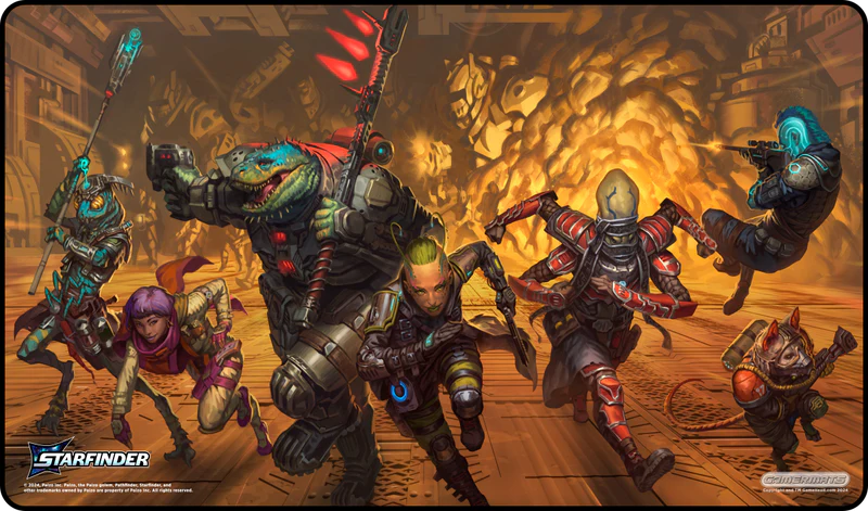 Gamermats: Tactical Retreat - Starfinder