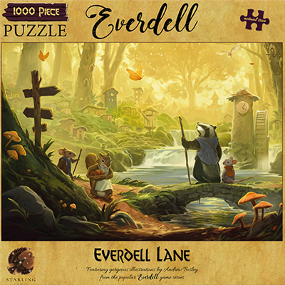 Everdell Puzzle: 1000 Piece: Everdell Lane
