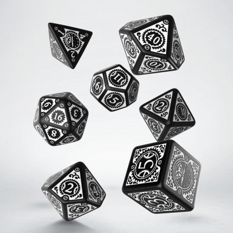 Steampunk Clockwork: Black and White